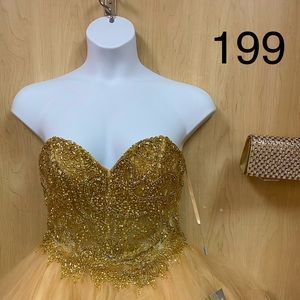 Golden Princess Dress